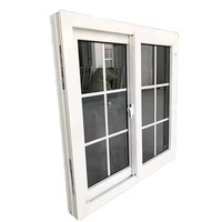 Fenêtres coulissantes modernes en PVC personnalisées en usine, double vitrage trempé, ouverture horizontale, certifiées Energy Star, pour entrée d'hôtel