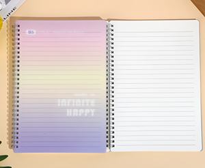 Quaderni a Spirale Colorati di Alta Qualità con Design Orizzontale, 40 Fogli (80 Pagine) per Studio e Uso Ufficio, Formato A5 con Copertina in PP - Product Image 5