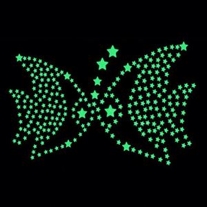 Estrellas 3D de Plástico Brillantes en la Oscuridad, Adhesivos Luminosos para Pared - Product Image 5