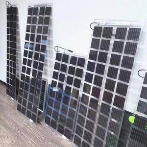 Matériaux de construction écologiques, tuiles solaires photovoltaïques PERC BIPV colorées en verre cristallin, faciles à nettoyer, module de tuiles solaires photovoltaïques, efficacité de 22% - Product Image 1