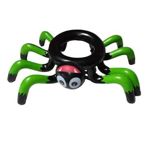 2025 personalizzabile PVC PVC giocattolo Horror eco-friendly gonfiabile ragno di Halloween per decorazioni spettrali - Product Image 2