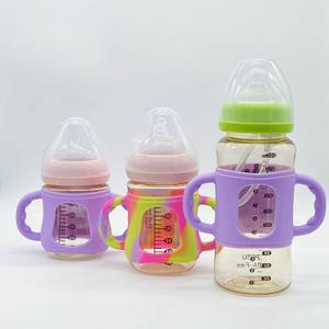 Funda de silicona para biberón de bebé, funda de vidrio para biberón, <span class=keywords><strong>Playtex</strong></span>, 6oz, 8oz, 9oz - Product Image 4