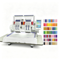 Machine à broder professionnelle pour l'industrie textile, machine à broder informatisée pour l'usine textile
