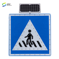 Signalisation de sécurité étanche IP65, feux de croisement, feux clignotants, feux de croisement, panneaux solaires à Led, panneaux pour les piétons