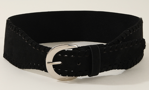 Cintura Elastica Larga alla Moda per <span class=keywords><strong>Abbigliamento</strong></span> Femminile, Accessorio con Fibbia in Lega Elastica per Uso Quotidiano o Feste - Product Image 2