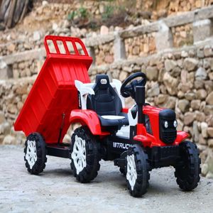 Nuovo design del trattore elettrico per <span class=keywords><strong>bambini</strong></span> 6V potenza 2 posti veicolo a sei ruote guida per <span class=keywords><strong>bambini</strong></span> con benna idraulica - Product Image 5