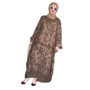 <span class=keywords><strong>Abito</strong></span> da Donna Elegante con Collo Alto e Stampa a <span class=keywords><strong>Maniche</strong></span> <span class=keywords><strong>Lunghe</strong></span>, Nuova Collezione Autunno 2025 - Vendita all'Ingrosso per Boutique - Product Image 5