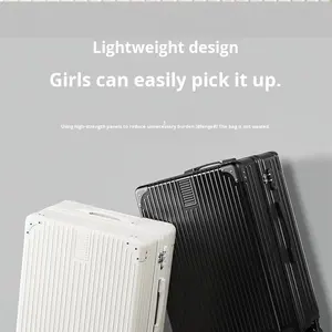 新作 大容量 レトロ PP素材 スーツケース 360度ユニバーサルホイール 高耐久性 ABS製 ダイヤルロック式 男女兼用 旅行用ラゲージ - Product Image 4