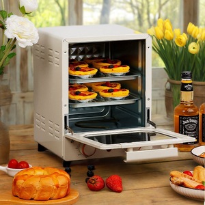 Nuevo Horno de Cocción Vertical Multifuncional de Gran Capacidad con Tres Niveles y Control de Temperatura para Uso Doméstico con Funciones Electrónicas - Product Image 3