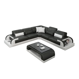 Divano in Pelle di Nuova Generazione per Soggiorno, Set di Mobili Loveseat, Produzione Internazionale all'Ingrosso 2017 - Product Image 3
