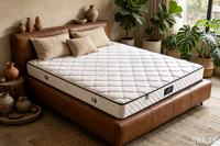 Matelas à ressorts Bonnell en gros avec surmatelas en mousse à mémoire de forme, soutien ferme, emballé et compressé, matelas à ressorts pour hôtel