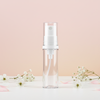 Botol Pompa Plastik Airless Mini 5ml 10ml 15ml Wadah Kosmetik Kosong untuk Perjalanan untuk Cairan Lotion Serum Perawatan Kulit