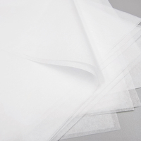 Papier cadeau blanc recyclé personnalisé, papier de soie non couché pour emballer des chaussures, des chemises