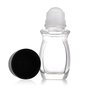 Récipient à rouleaux en verre de haute qualité de 30ml 50ml pour les soins de la peau Huile essentielle Bouteilles à bille cosmétiques vides en verre - Product Image 6
