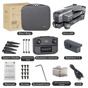 SJRC F11s 4K Pro+ HOSHI <strong>Drones</strong> Spare Parts and F11S 4K PRO Battery Charger Propeller Carry Case <strong>Drone</strong> Accessories for RC <strong>Drone</strong> - Product Image 6