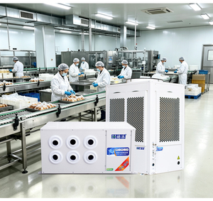 เครื่องปรับอากาศแบบตั้งพื้น ตู้ปรับอากาศแบบมีช่องระบายอากาศปรับได้ ใช้น้ำยาทำความเย็น เหมาะสำหรับโรงงาน ร้านค้าปลีก - Product Image 4