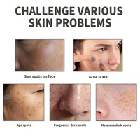Sérum Anti-âge à la vitamine B5 anti-rides à l'acide hyaluronique éclaircissant d'hydratation de marque privée pour le visage