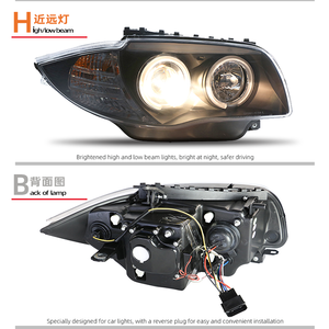 Aggiornamento fari a Led per <span class=keywords><strong>BMW</strong></span> <span class=keywords><strong>serie</strong></span> <span class=keywords><strong>1</strong></span> E87 <span class=keywords><strong>2007</strong></span> al 2011 faro anteriore - Product Image 5