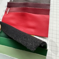 Tissu en similicuir brossé extensible de qualité supérieure en PU pour vestes, robes et costumes pour femmes – Prêt à l'emploi