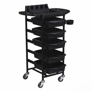 Carrito de Peluquería, Carrito para Herramientas de Salón de Belleza, Almacenamiento Móvil de Herramientas, Carrito Pequeño, Colección de Artículos para el Cabello - Product Image 4