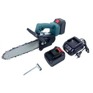 Tronçonneuse sans fil 10 pouces, scie à chaîne électrique automatique, tronçonneuse pour gaucher - Product Image 3