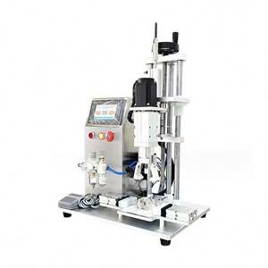 เครื่องปิดฝาขวดแบบหุ่นยนต์ขนาดเล็กแบบตั้งโต๊ะอัตโนมัติชนิดกรงเล็บ สำหรับขวดเครื่องสำอางและเครื่องดื่ม - Product Image 4