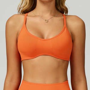 Color Blocking Girl Xxx <span class=keywords><strong>Hot</strong></span> Sexy <span class=keywords><strong>Xxxx</strong></span> Knit Lady Image Sujetador deportivo sin costuras para mujer - Product Image 6