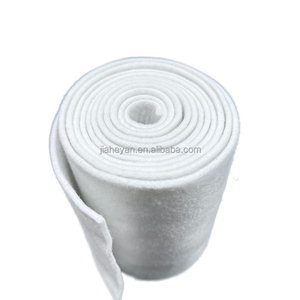 Venta al por mayor GRS 100% Almohadilla de fieltro de poliéster Transpirable 1mm-1cm de espesor Tela de fieltro prensado comprimido Gris Negro 100% Certificado GRS - Product Image 1