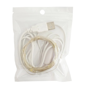 Luces USB <span class=keywords><strong>de</strong></span> 5V, cuerdas <span class=keywords><strong>Led</strong></span>, luces <span class=keywords><strong>de</strong></span> hadas, 5M, 50LED, <span class=keywords><strong>guirnalda</strong></span> <span class=keywords><strong>de</strong></span> <span class=keywords><strong>alambre</strong></span> <span class=keywords><strong>de</strong></span> cobre, iluminación con encendido y apagado para Navidad, boda, vacaciones, decoración - Product Image 4