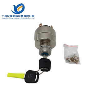 Liugong LG906/907/908/915 922 925D 225C/D série pièces de machines de Construction serrure de porte électrique interrupteur d'allumage clé de démarrage - Product Image 1