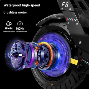 <span class=keywords><strong>Scooter</strong></span> <span class=keywords><strong>El</strong></span>étrico Off-Road de Alta Potência 5500W, Alcance de 150KM, 74V 34Ah, Pneus Off-Road, Dobrável e Portátil, Scooters <span class=keywords><strong>El</strong></span>étricos para Adultos - Product Image 6