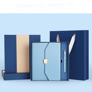 New Arrival Custom Luxury Business Office <b>Refillable</b> Stationery Diary Pu <b>Leather</b> Magnetic A5 Journal <b>Notebook</b> - Product Image 4