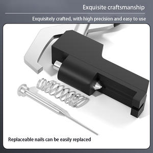 Outil de démontage de bracelet de montre - <span class=keywords><strong>Pince</strong></span> <span class=keywords><strong>à</strong></span> démonter manuelle - Démonte-bracelet en métal - Réglage de la longueur du bracelet de montre - Outil de montre - Product Image 4