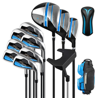 Ensemble de clubs de golf pour hommes, nouvelle conception OEM, durable, 11 pièces, ensemble complet avec sac, logo personnalisé, clubs de golf, ensembles de clubs de golf