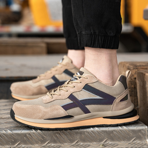 Chaussures de sécurité légères JB671, embout en acier, anti-perforation, résistantes aux étincelles, respirantes, réfléchissantes, antidérapantes, bottes industrielles - Product Image 6