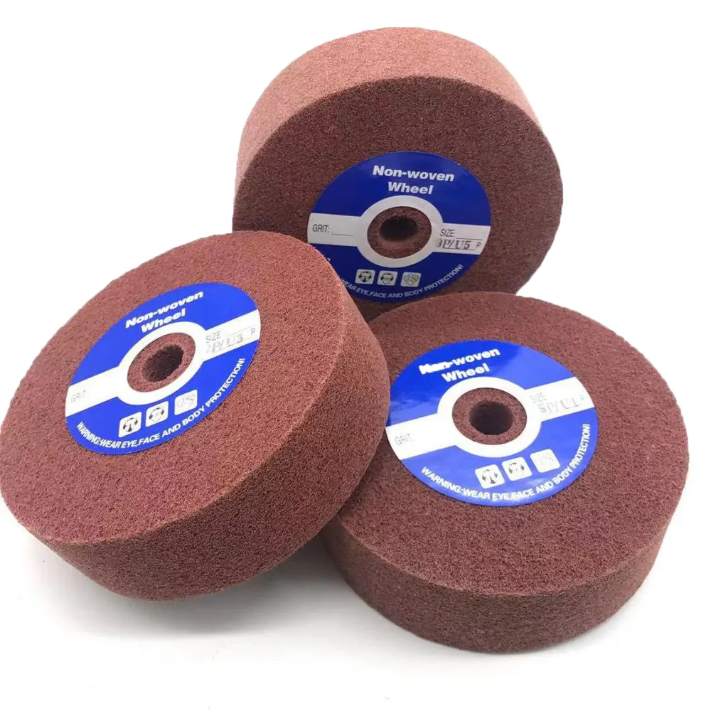 non woven grinding wheel for polishing stainless steel