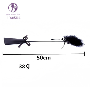 Pluma Flirt Stick Mujer Adulto SM Producto sexual Foreplay Teasing Estimulación Área sensible privada Felpa Nalgadas Pulpa - Product Image 2