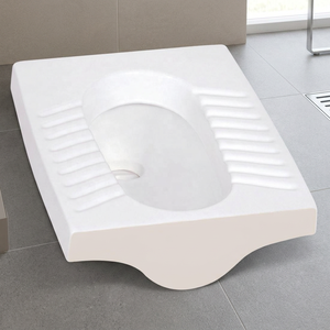 กระทะเซรามิกสำหรับนั่งยองห้องน้ำขนาดมาตรฐานทันสมัย - Product Image 6