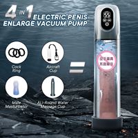 Masturbateur masculin étanche avec pompe à vide électrique à aspiration par ventouse, pour exercices en bain d'eau, avec produits