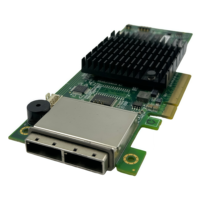Tarjeta Controladora Intel IOP348 Chip PCIe X8 Interfaz 8 Puertos Externos 3Gb/s 512MB Caché Componentes de Computadora EX8658