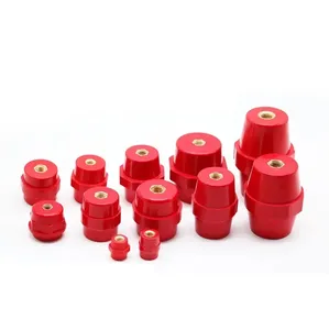 Thanh Cái Cách Điện Loại SM Điện Áp Thấp Thanh Nối Hỗ Trợ Thanh Cái Cách Điện Đứng Ngoài Thanh Nối Với Đai Ốc M10 Cho Hộp Phân Phối - Product Image 1