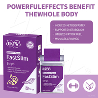 OKTW Fast Slim Strips : Complément Alimentaire pour Stimuler le Métabolisme et la Gestion du Poids – Bandelettes Orales
