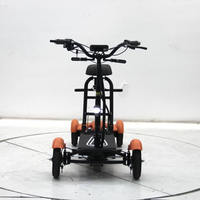 Scooter pliable homologué CE EEC COC avec siège, véhicule de transport portable