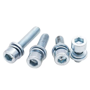 Fabriek Groothandel Roestvrijstalen Cilindrische Zeshoek Socket Kop Combinatie Schroeven - Product Image 4