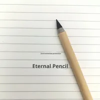 Crayon en papier biodégradable Infinito, crayon éternel en papier kraft écologique, papier à défilement, crayon éternel sans fin