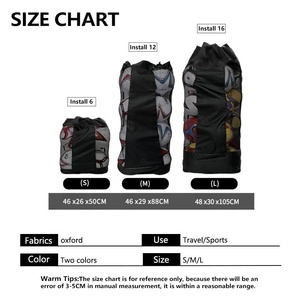 Mochila <span class=keywords><strong>de</strong></span> fútbol personalizada <span class=keywords><strong>de</strong></span> gran capacidad con <span class=keywords><strong>bolsa</strong></span> <span class=keywords><strong>de</strong></span> malla para balones, <span class=keywords><strong>bolsa</strong></span> <span class=keywords><strong>de</strong></span> malla para baloncesto, <span class=keywords><strong>bolsa</strong></span> deportiva <span class=keywords><strong>de</strong></span> malla para fútbol, voleibol y otros deportes. - Product Image 5