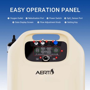 AERTI Nuevo Concentrador de Oxígeno Multifunción de Cuatro Cilindros, Flujo de 5L, Silencioso y Duradero - Product Image 3