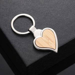 ขายส่งพวงกุญแจไม้เปล่า ไม้บีชแบบกลม สำหรับสลักเลเซอร์และตกแต่ง DIY  ผู้จัดจำหน่าย - Product Image 6