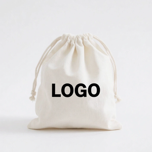 ถุงผ้ารูดสองชั้นสีพื้นแบบเป็นมิตรกับสิ่งแวดล้อม ขนาดโลโก้ตามสั่ง ป้องกันฝุ่น ใช้เป็นถุงของขวัญได้ - Product Image 4