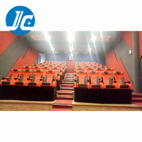 Cinéma 5D 7D 9D personnalisé, système de cinéma VR 9D, simulateur de cinéma 5D, fauteuil de cinéma à mouvement 5D, hydraulique électrique, capacité de 500 kg